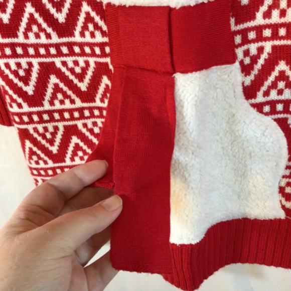 United States Christmas sweater dress tunic women’s size medium holiday festive - Picture 5 of 9